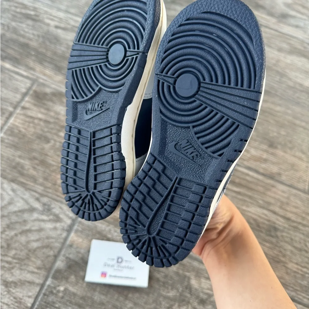 Brand New Nike Dunk Low Toddler Shoes “Midnight Navy” - Picture 9 of 13